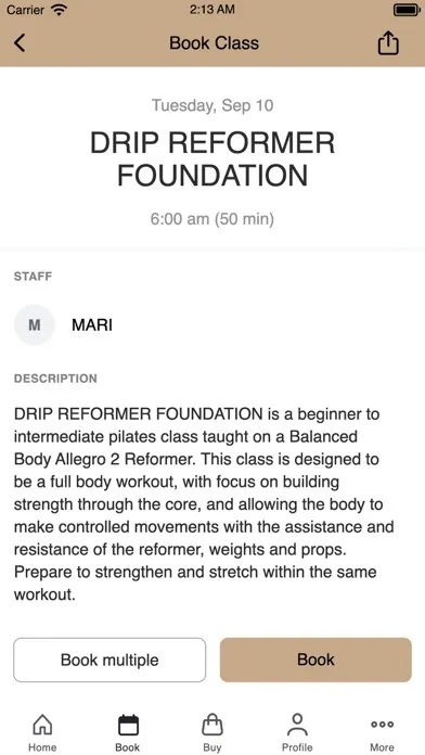 DRIP Infrared Sauna Studio Ekran Görüntüleri