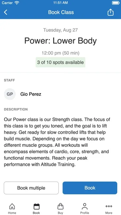 AIRLAB Fitness Screenshots