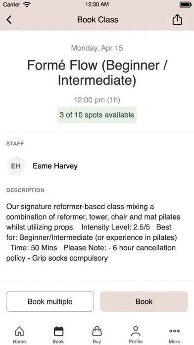 Formé Wellness應用截圖