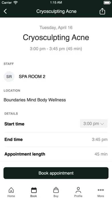 Boundaries Mind Body Wellness Screenshots