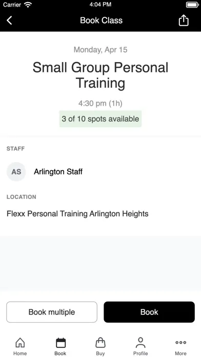 Flexx Strength Training Screenshots