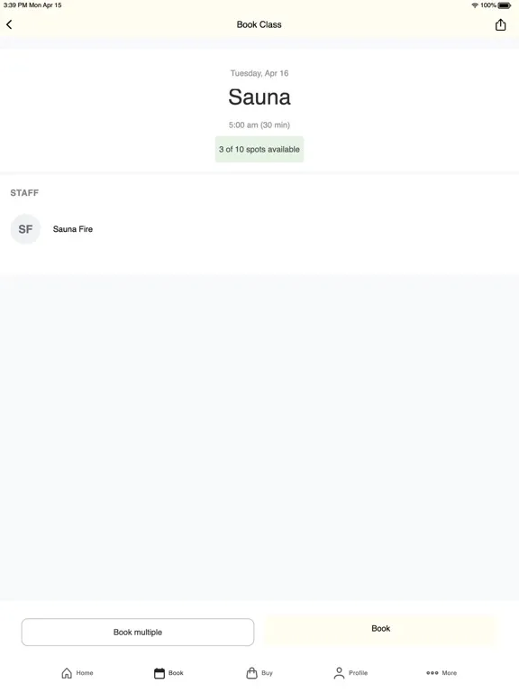 KALO Fitness & Yoga iPad  Ekran Görüntüleri
