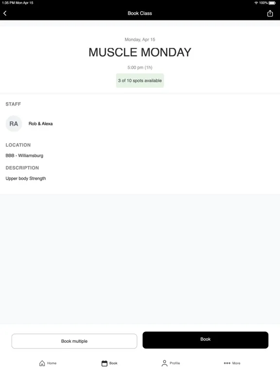 صور Better Body Bootcamp iPad 