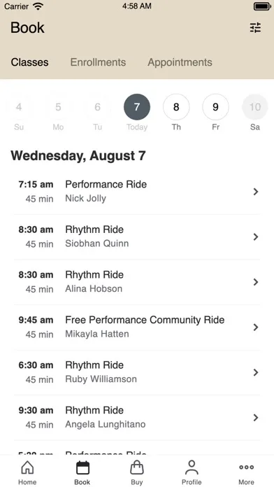 Cycle Co. Spin Studio 스크린샷