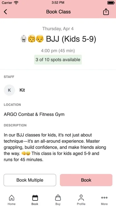 ARGO Combat & Fitness Gym سکرین شاٹس