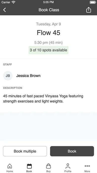 Zrzuty ekranu LA Cycle and Yoga