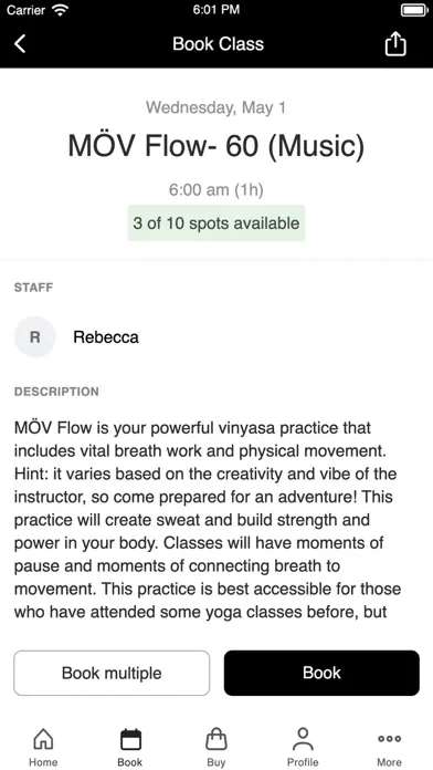 MOV Hot Yoga应用截图