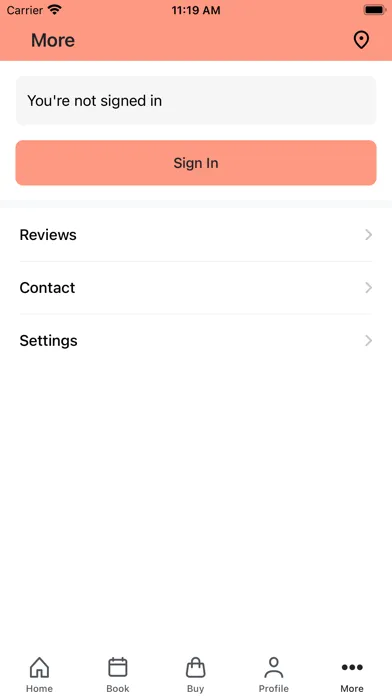 Скриншоты Beem Light Sauna Member App