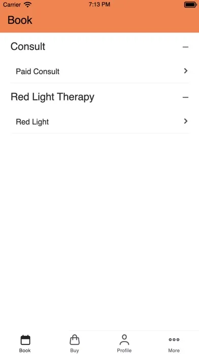 Capturas de pantalla de LightLab Wellness