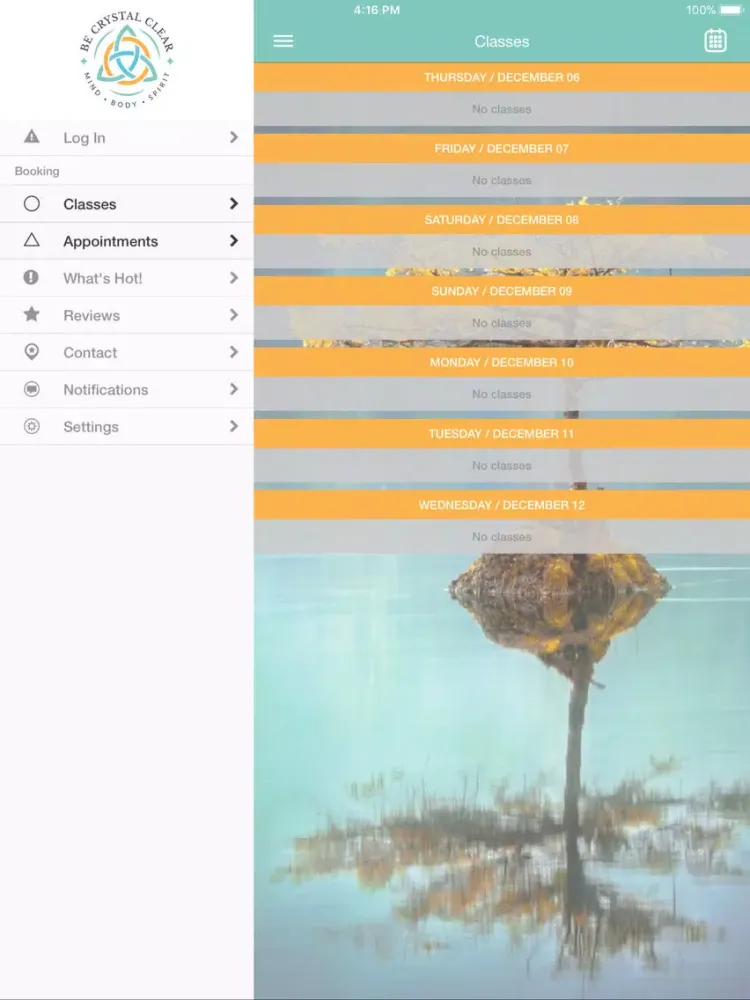 Capturas de pantalla de Be Crystal Clear iPad 