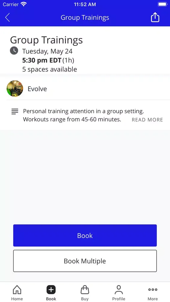 Скриншоты Evolve Health and Fitness