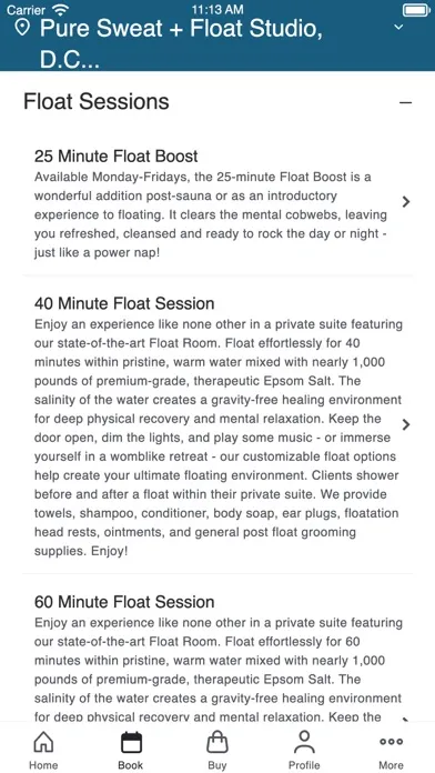 تصاویر Pure Sweat + Float Studio