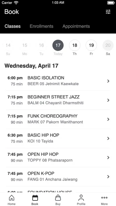 Urban Dance Studio应用截图