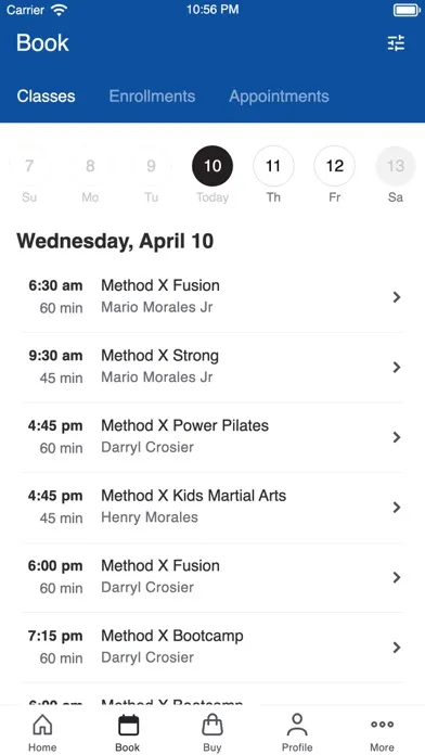 Method X Fitness 스크린샷