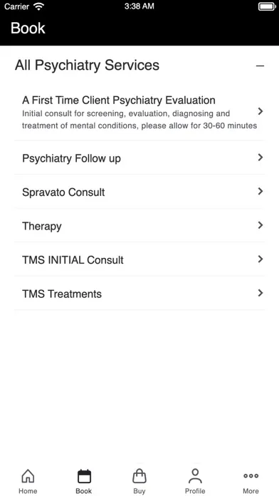 ภาพหน้าจอของ Luxury Psychiatry and Medical