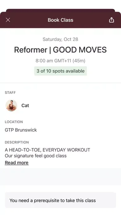 Good Times Pilates应用截图