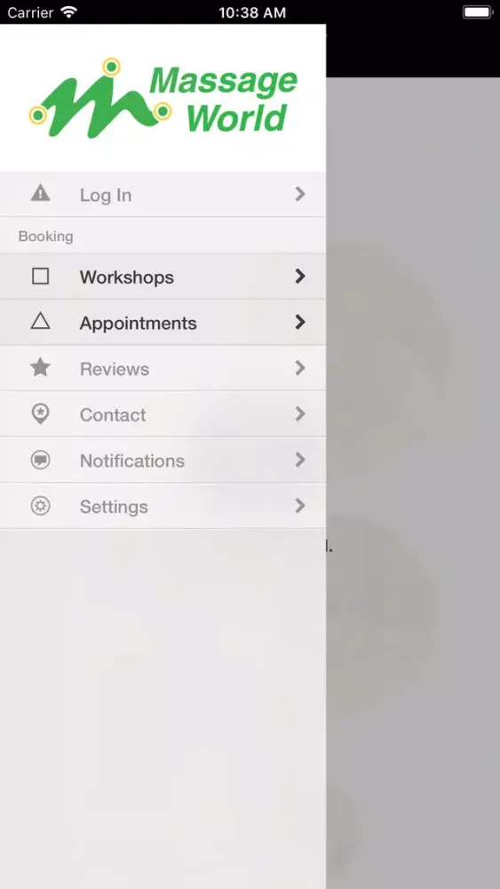 Screenshot di Massage World