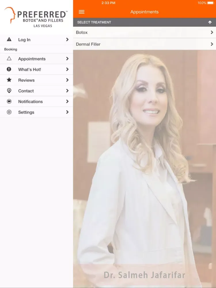Preferred Botox and Fillers iPad 应用截图