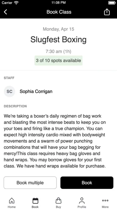 Society Boxing and Fitness Screenshots