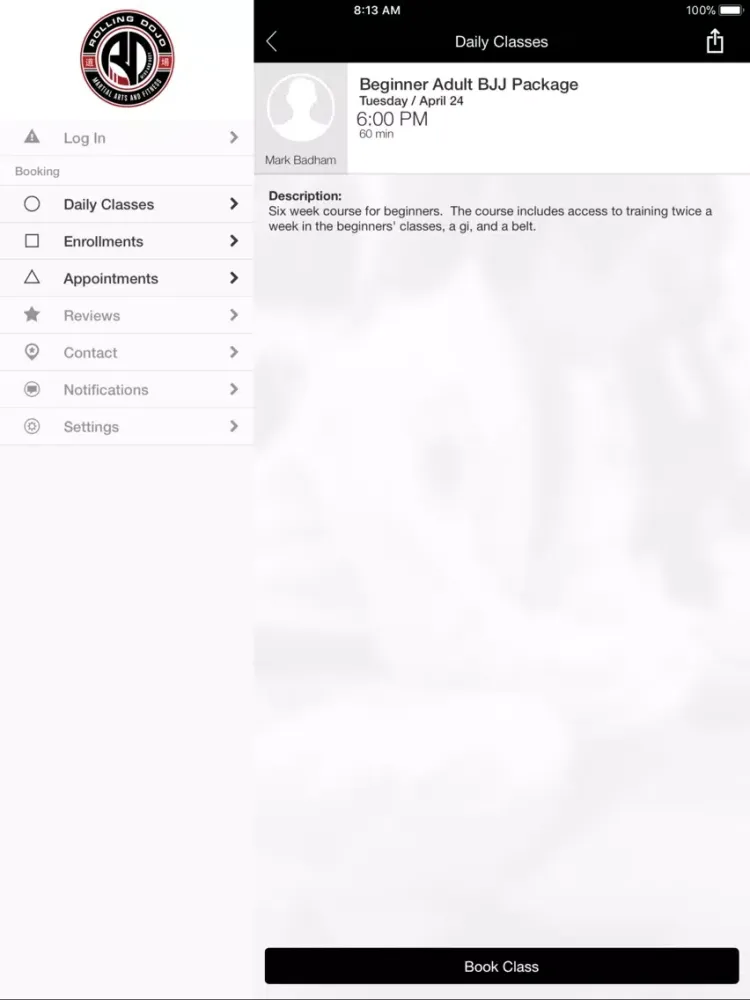 Rolling Dojo iPad  Ekran Görüntüleri