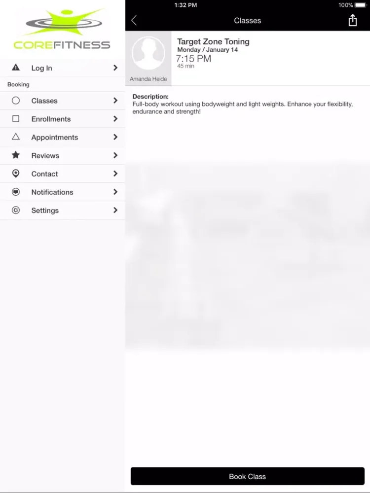 Скриншоты Core Fitness - Winkler iPad 