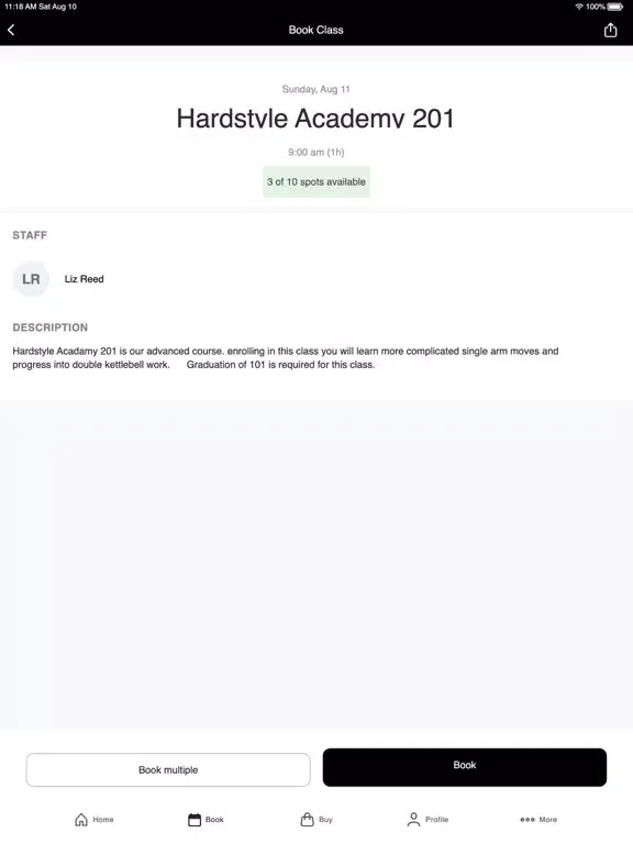 Ảnh chụp màn hình của Hardstyle Strength iPad 