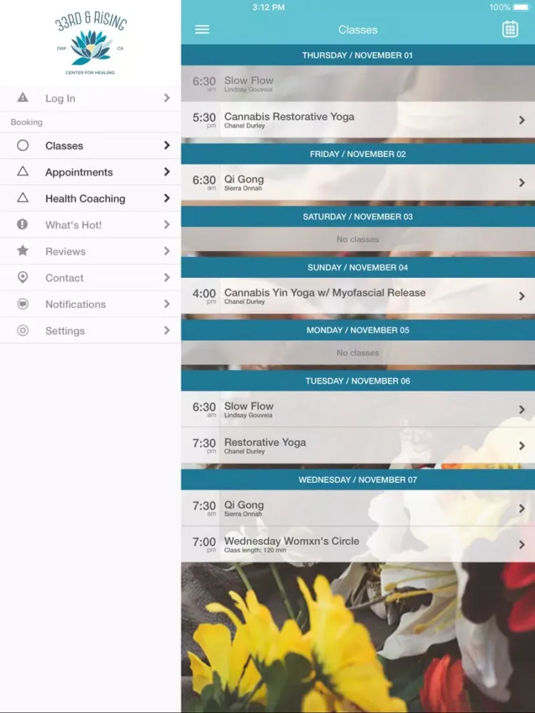 Capturas de tela do 33rd and RiSING iPad 