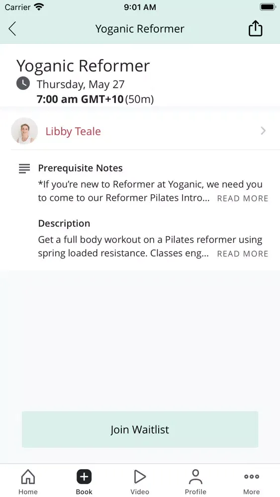 Yoganic : Yoga, Pilates, Barre スクリーンショット