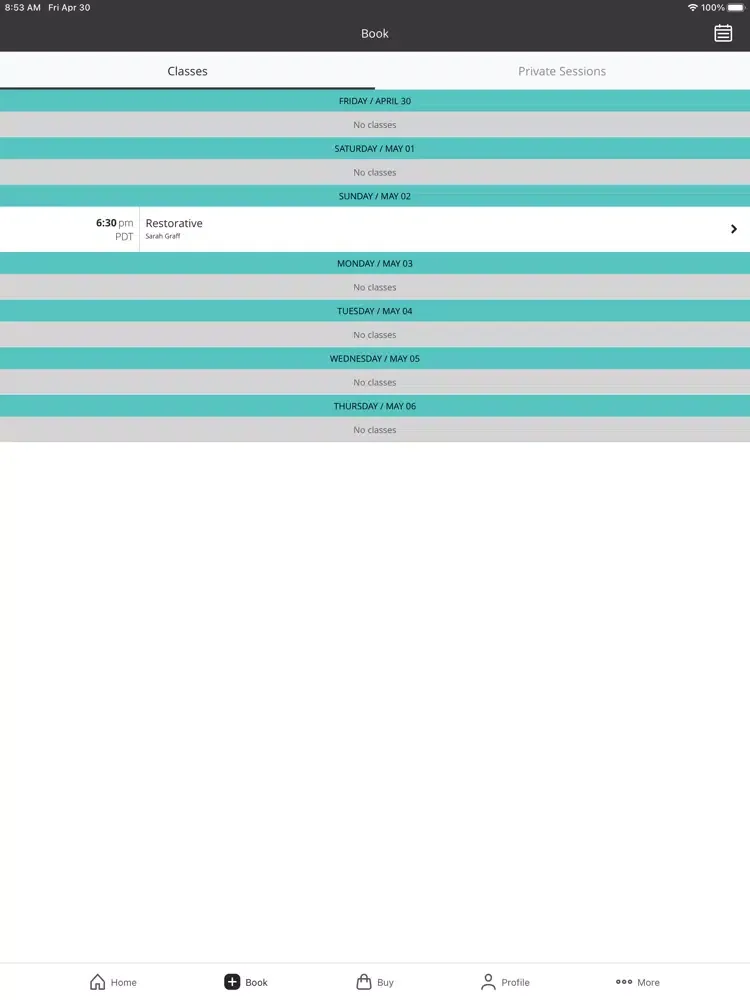 Скриншоты Serenity Hot Yoga iPad 