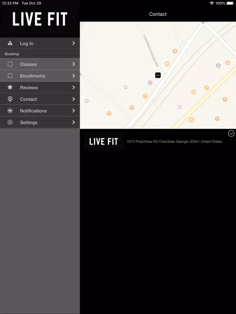 Capturas de tela do LIVE FIT ATLANTA iPad 