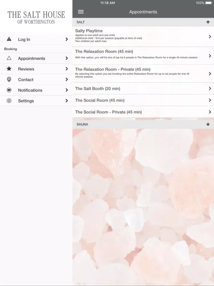 The Salt House iPad  Screenshots