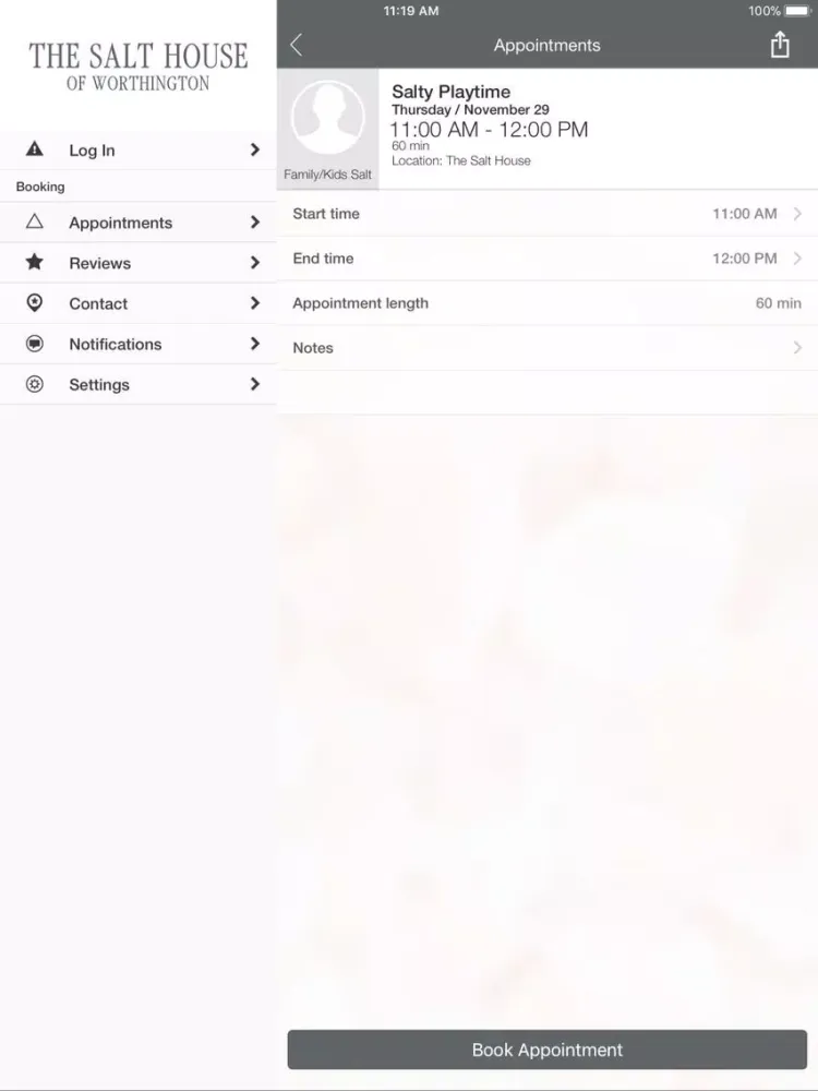 The Salt House iPad  Screenshots