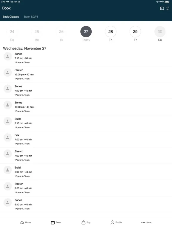 تصاویر Power Personal Training Gym iPad 