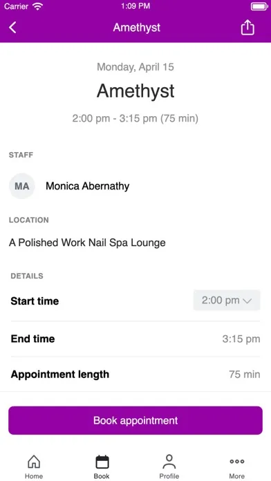 A Polished Work Nail Spa Screenshots