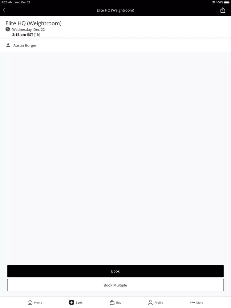 Athlete Headquarters iPad  স্ক্রিনশট