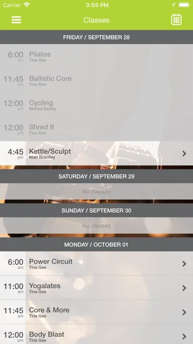 Southern LifeStyle Fitness Screenshots