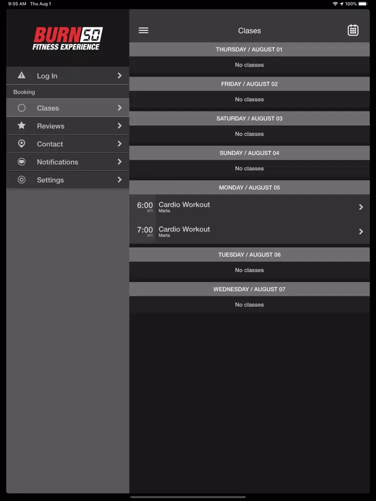 Capturas de pantalla de Burn 50 Miraflores iPad 
