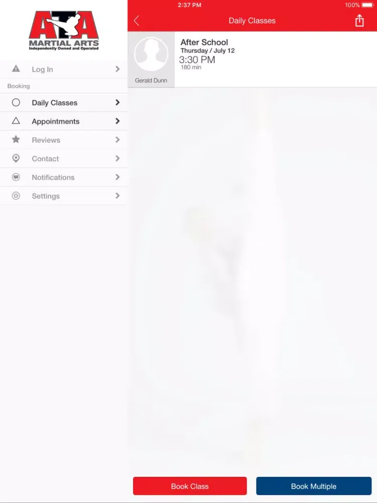 Capturas de pantalla de ATA Martial Arts iPad 