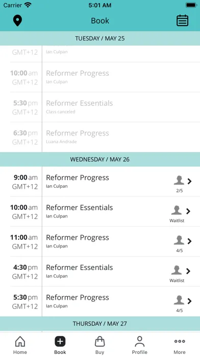 Encore Pilates NZ Screenshots