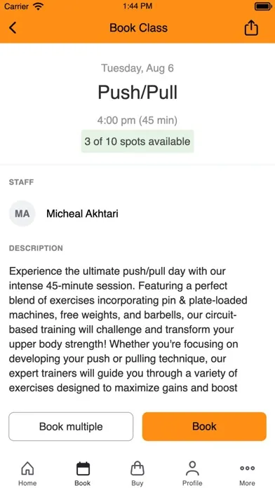 Screenshot di G3 Fitness Stanhope Gardens