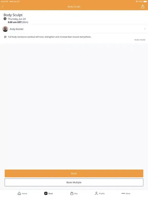 Timken Fitness Center iPad  Ekran Görüntüleri