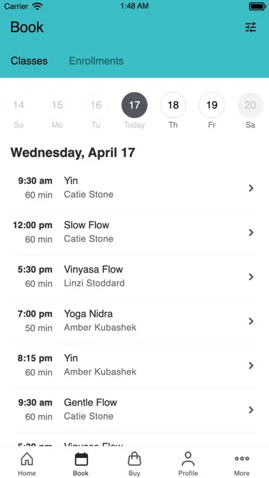Zrzuty ekranu Ivy Yoga House