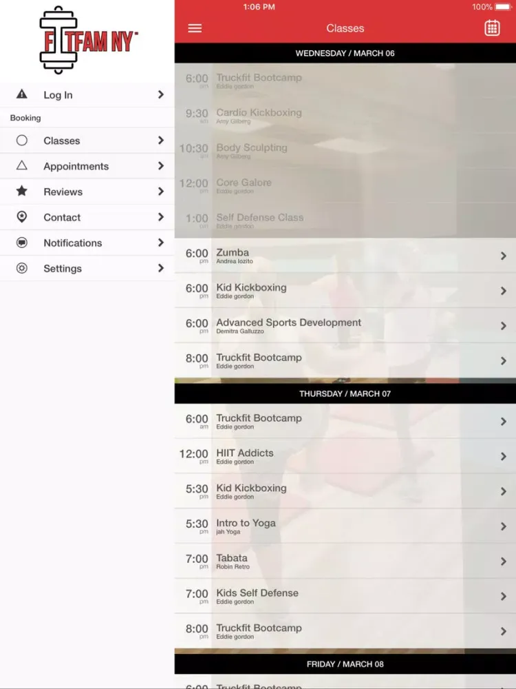 تصاویر FitFam NY iPad 