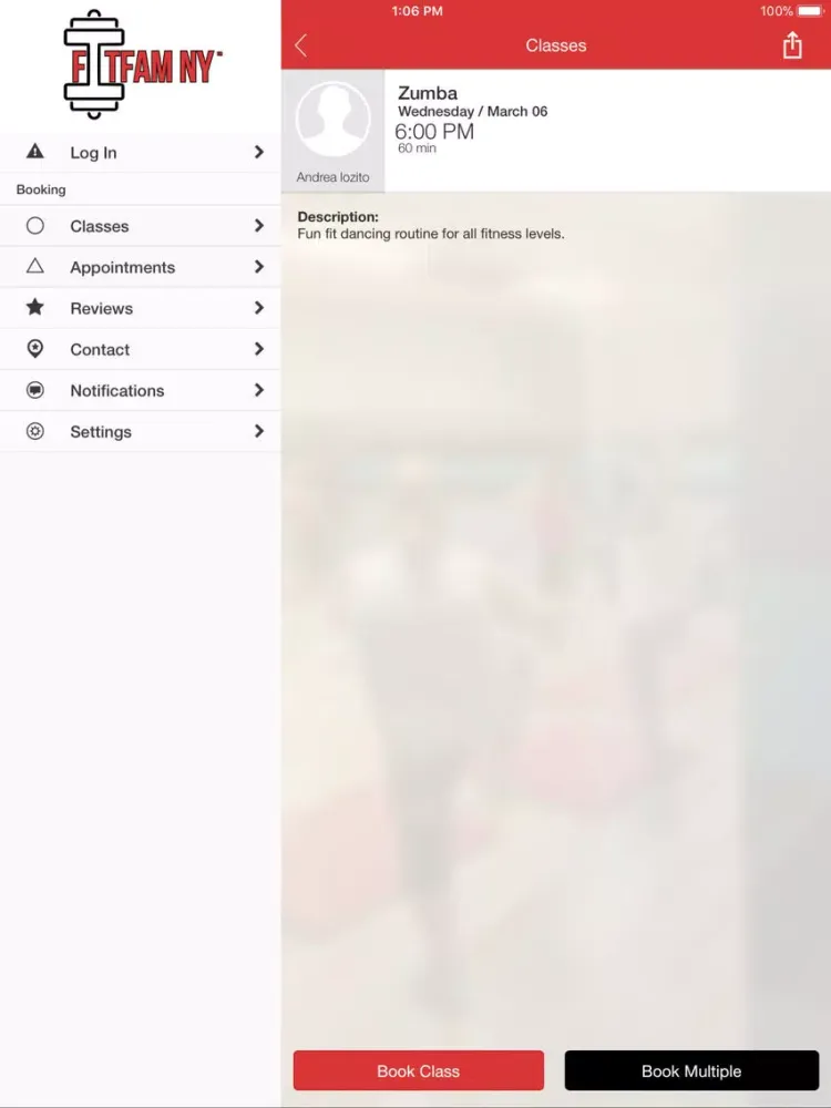 تصاویر FitFam NY iPad 