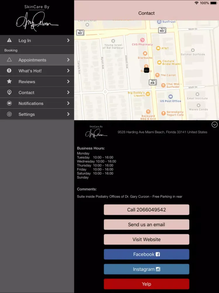 ภาพหน้าจอของ Skincare By Amy Peterson iPad 