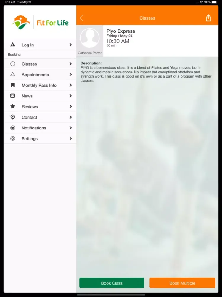 Fit for Life Gyms iPad  سکرین شاٹس