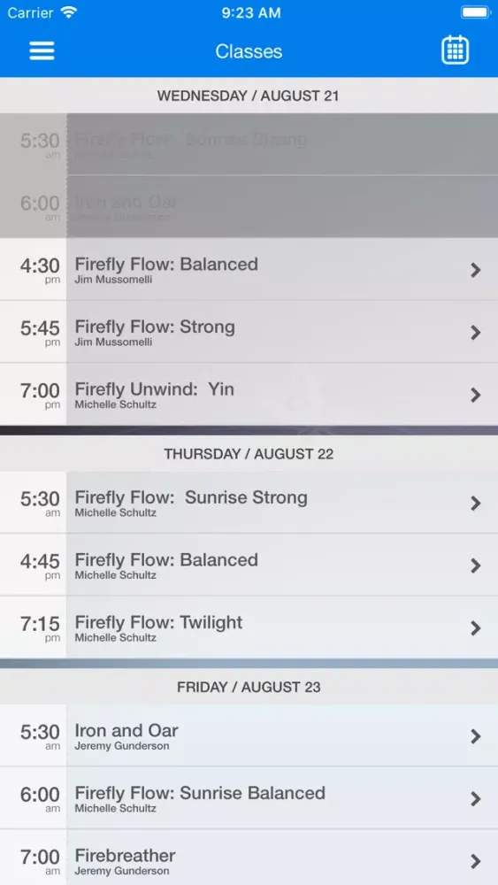 Ripple Effect & Firefly Yoga স্ক্রিনশট