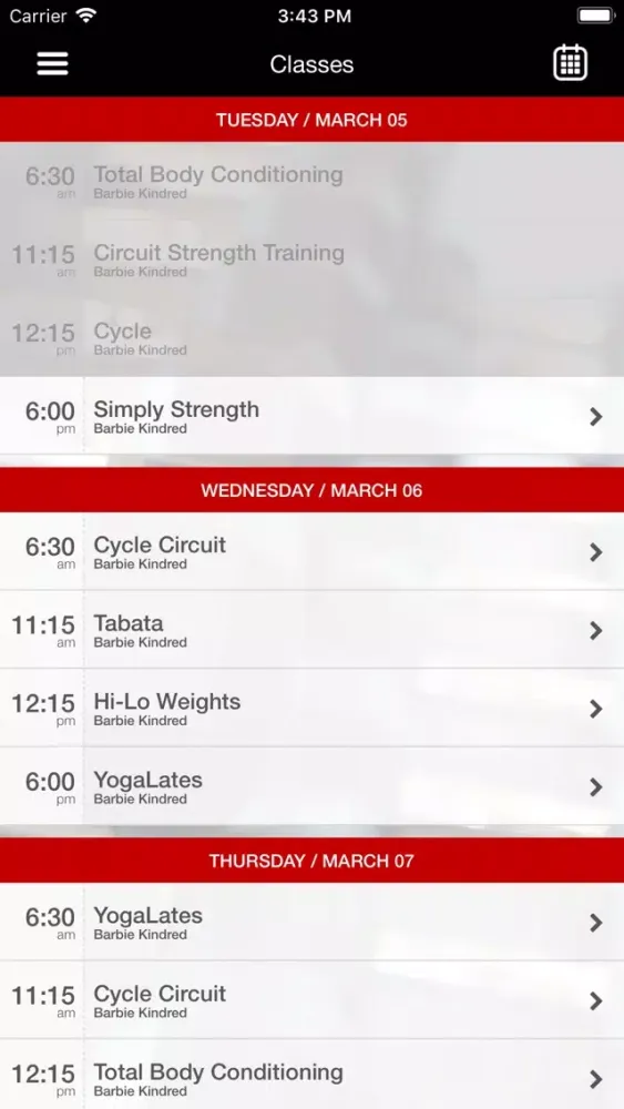 Lonestar Resources Gym应用截图