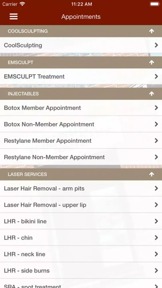 Vanderpool Medical Aesthetics Screenshots