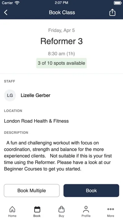 London Road Health & Fitness Ekran Görüntüleri